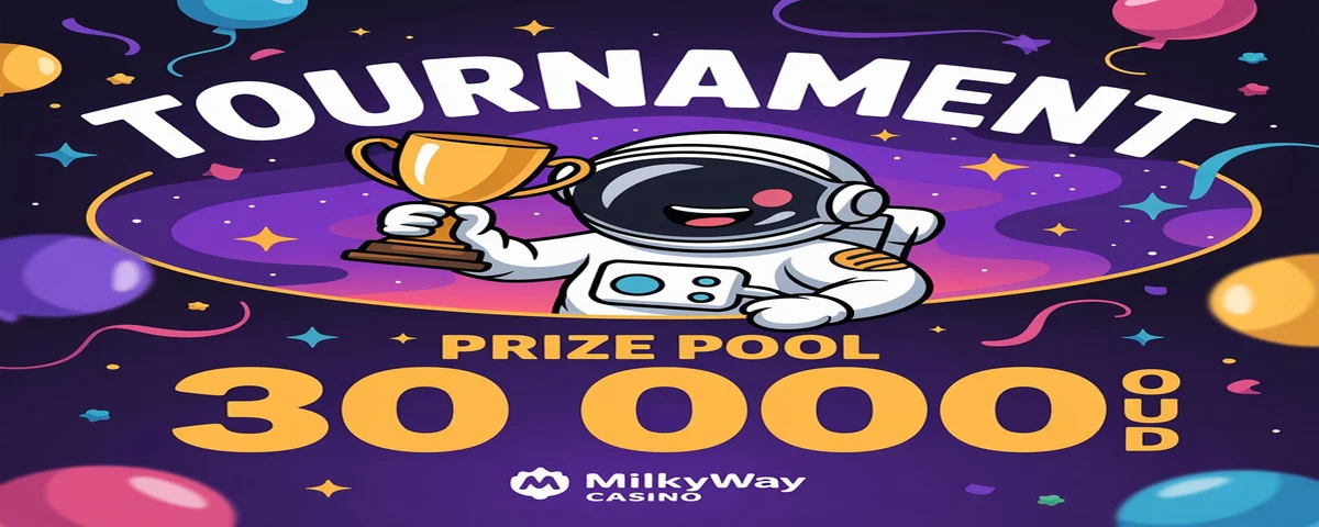 MilkyWay Casino weekly tournament prize pool 30000 USD