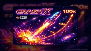 Crash X instant game by Turbo Games