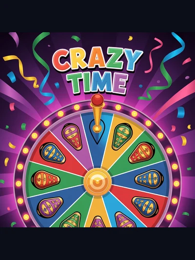 Crazy Time live game by Evolution Gaming